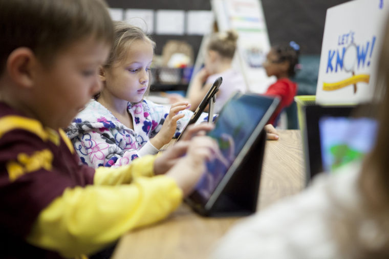 iPad Kindergarteners